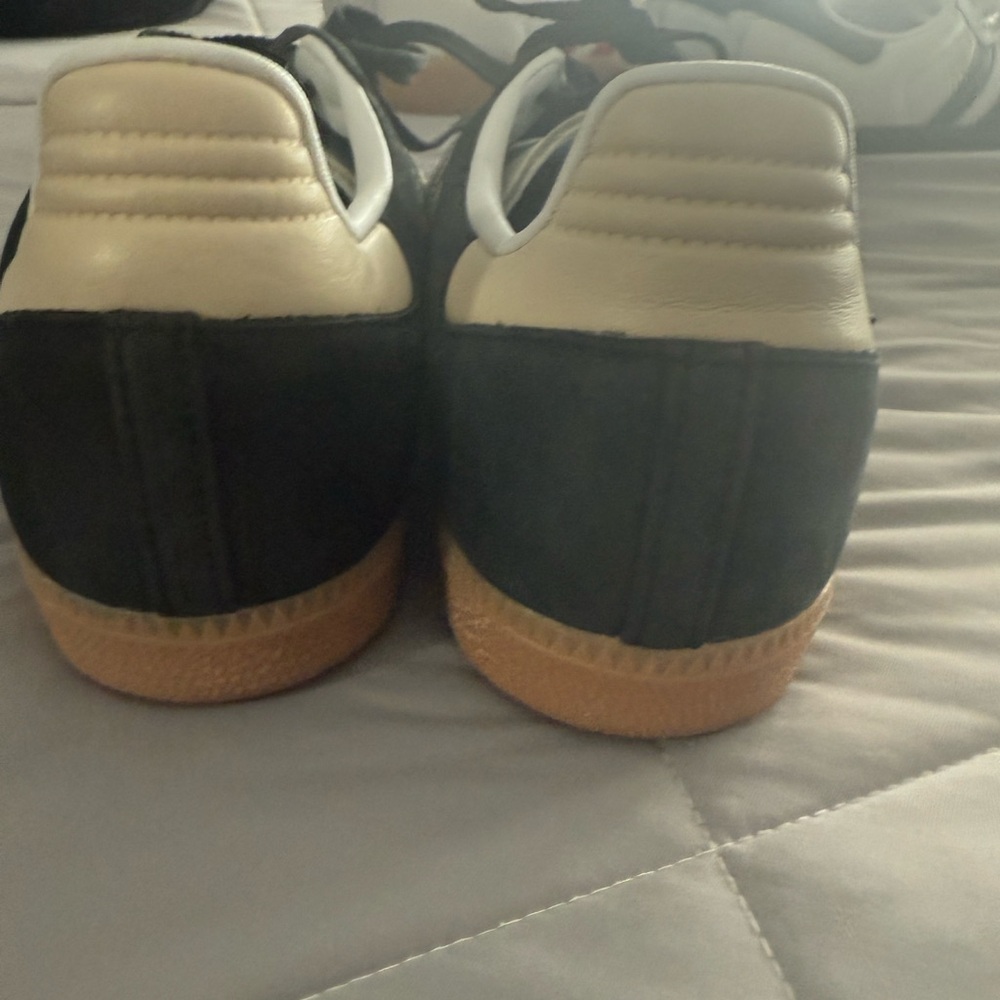 Adidas Black and Cream Sambas - Picture 4 of 4